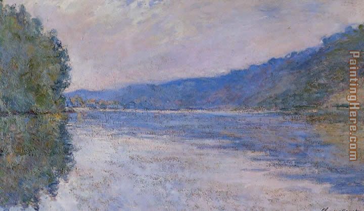 The Seine at Port Villez painting - Claude Monet The Seine at Port Villez art painting